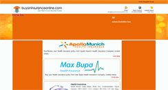 Desktop Screenshot of buyaninsuranceonline.com